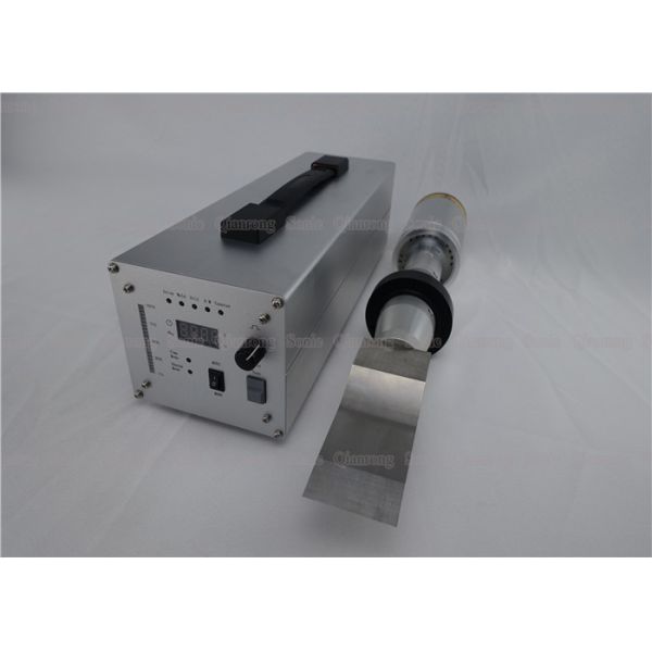 Rubber Ultrasonic Cutting Machine / Device With 60mm Blade Width Titanium