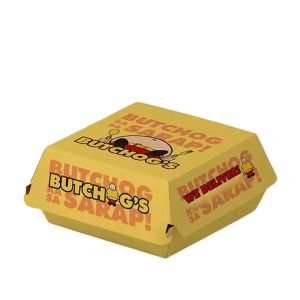 Custom Biodegradable Kraft Cardboard Takeaway Packaging for Fast Food Parties