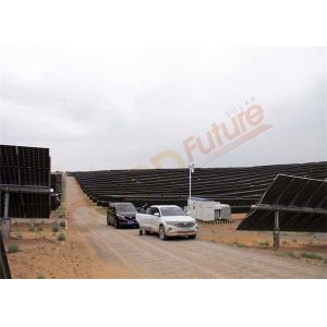 Buy cheap Wind Speed 18m/S Solar Tracker 60 Degree Automatic Tracking from wholesalers