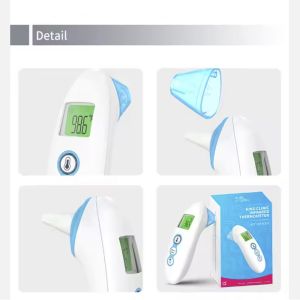LCD Screen Infrared Medical Thermometer 1 - 3cm FDA Approved Touchless