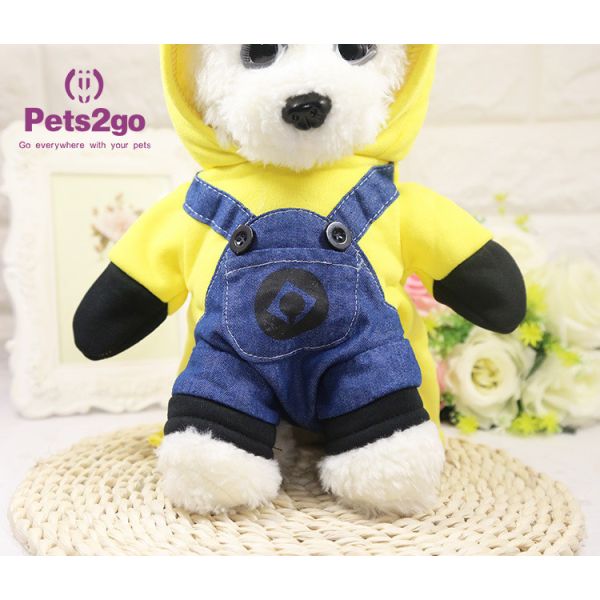 Stretchable 2kg 28cm Chest Pets Wearing Clothes