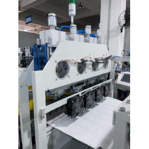 Ultrasonic Pocket Filter Making Machine With Trapezoidal Bag Appearance And Neat
