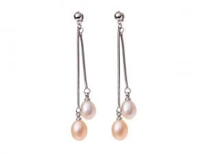 China Handmade Eardrop woman Jewelry natural pearls wholesale from China low MOQ on sale