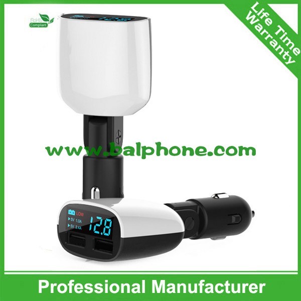 Mini and Stylish USB Car Charger 2.1A for Truck and Car 12-24V Up to 12 Color