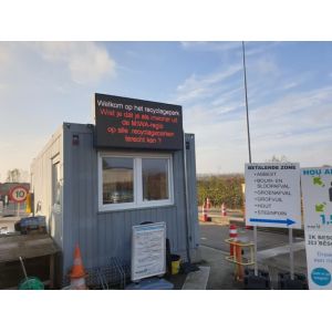 SMD3535 P10 Front Service LED Screen RGB Color Low Power Consumption