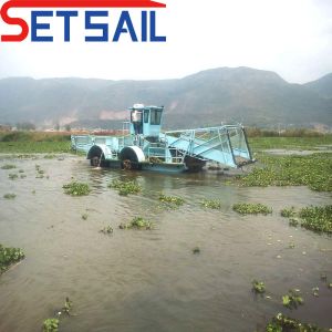 7.2m-25m Total Length Lake Trash Cleaning Machine with and 7.5-50m3 Loading