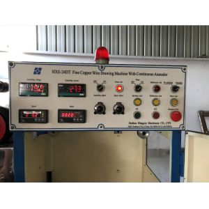 300mm Bobbin Fine Wire Drawing Equipment DC Three Section Annealing Robust