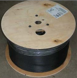 Aerial Network Cable FTP CAT5E 24 AWG Solid Copper with Messenger for IP Camera