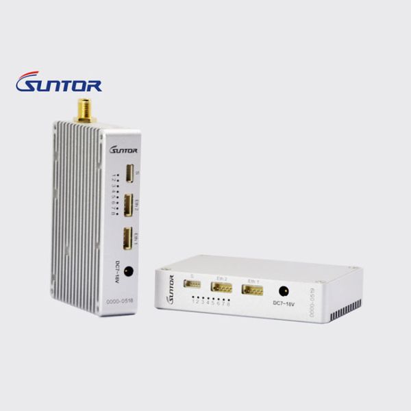 Quality COFDM Video Data Link Encryted Digital HD Wireless Transmitter for UAV / Drone / Quadcopter for sale