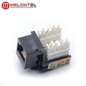 Practical 110 IDC Keystone Jack MT 5104 For Blank Patch Panel ISO Certificated