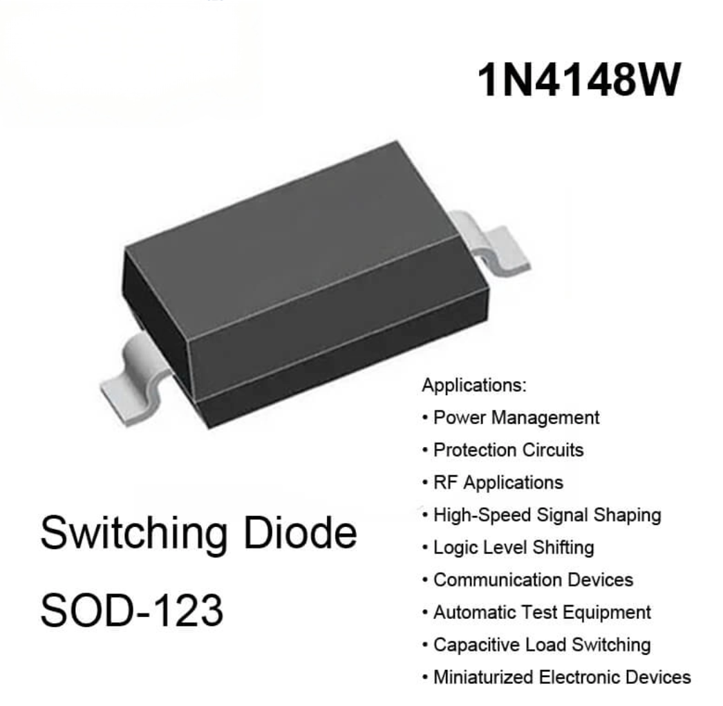 1N4148W SOD-123 Fast Switching Diode Switching Diode Manufacturer