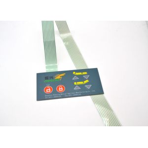 Dustproof Embossed Metal Dome Tactile Membrane Keyboard For Medical Instruments