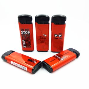 Torch Dongyi Electric Windproof Lighter with ISO9994 Dy-F008 High Sale 6.8*2.78