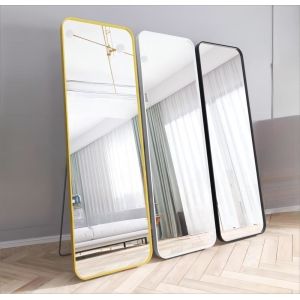 Craft Art Room Glass Mirror Dance Floor for Full Body Standing in Genuine Home