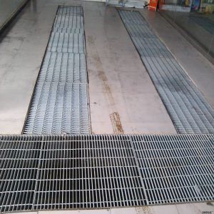 8x8mm Round Stainless Steel Bar Grating for Marine floor step