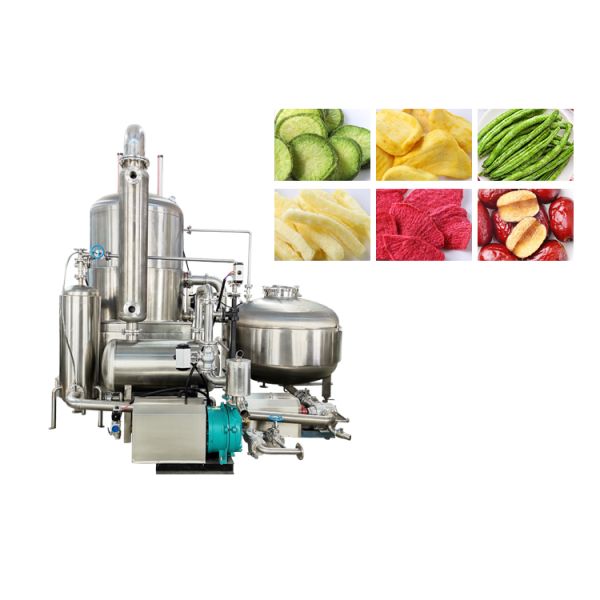 8kg/Time Vacuum Frying Machine For Vegetable And Fruits Low Temperature