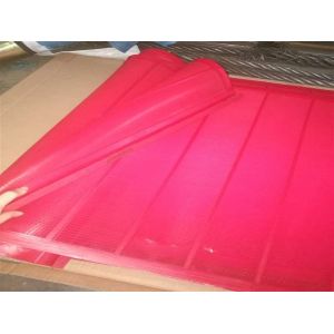 Flat Polyurethane Shale Shaker Screen With Yarn Embeded