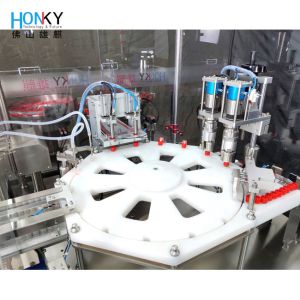 Virus Sampling Tube Liquid Filling And Capping Machine Full Automatic For Bio