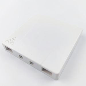 Fiber Optic Socket Panel for FTTH Network Indoor 2 Cores FC APC Plastic Panel
