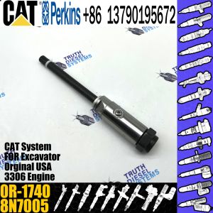 Fuel Injector 8N7005 0R-1740 0R-3418 For Caterpillar Excavator Engine 3304 3304B