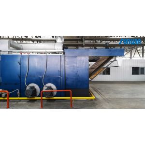 170 Degree Gas Heated Fabric Relaxation Machine Tensionless Textile Dryer