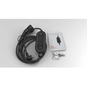 11KW Type2 EV Portable Charger with 2.4 inch Screen EV Portable Charger with APP