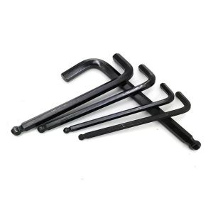 Wholesale 12mm Galvanized Steel Metal Hand Tool Black Oxide Coating L Type Ball Head Hex Allen Key Spanner from china suppliers