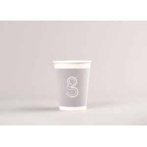 Biodegradable Paper Drinking Cup For Coffee Logo Custom Printed