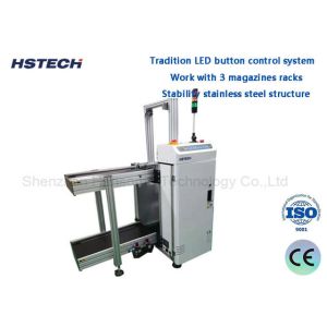 PLC Controlled PCB Handling Equipment with 3 Magazine Loading Capacity