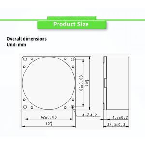 Small Inertial Navigation Device North Seeker for ≤6W Output RS422 bps115200