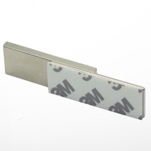 Neodymium NiCuNi Coating 3M Adhesive Magnet Block Shape