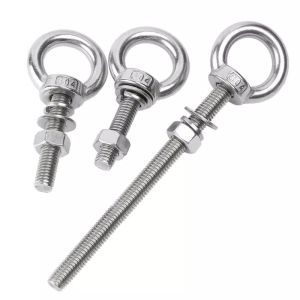 Wholesale M24 M30 Custom Plain Stainless Steel SUS 304 316 316L Eye Bolt DIN580 For Industrial Applications from china suppliers