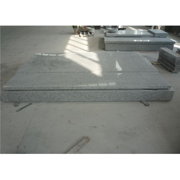 Large Sesame White Granite Headstone Painting Words Extra Finish