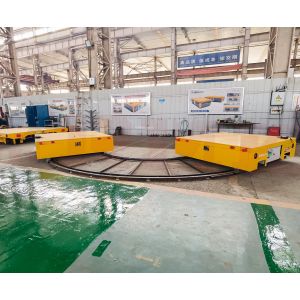 Customized Curved Rail Automated Rail Electric Transport Cart