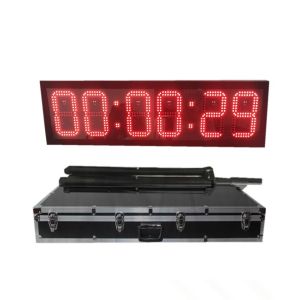 Wireless Control Digital Led Clock With Carry Case