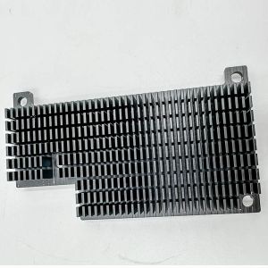 Cooling System Black Anodized Heat Sink , Custom Aluminum CPU Heatsink