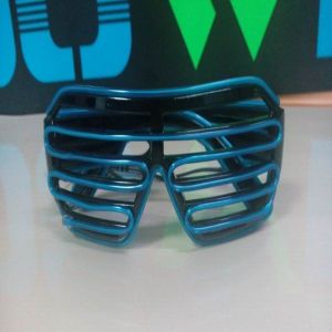 beautiful shutter glasses/el glasses/glow glasses