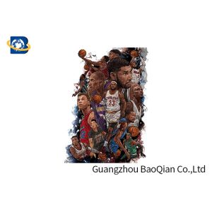 Custom Printing 3D Lenticular Poster PET Flip Image High Definition NBA Star