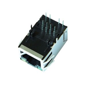 2.5G Base -T Single Port RJ45 Ethernet Jack With LEDs 8 Pin ARJM11C7-805-JA-ER4