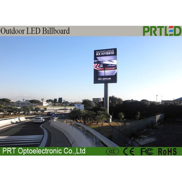 Quality Multi Screen Control P5 Street Pole Advertising Boards IP65 Waterproof for sale