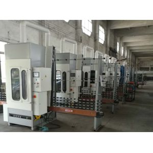 Wholesale Automatic Shower Safety Glass Sandblasting Machine for Toughened Glass Manufacturing from china suppliers