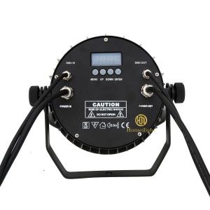 18*18W 6 In 1 Flat Par LED Lights , Par LED RGBWAUV 5000 Lumens For Wedding