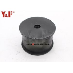 Rubber Cylindrical Anti Vibration Mount / Heavy Duty Vibration Mounts Bobbin