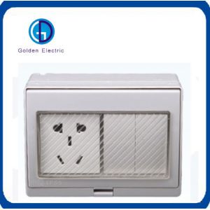 Different sizes and specifications IP55 Multi Waterproof Switch Socket with