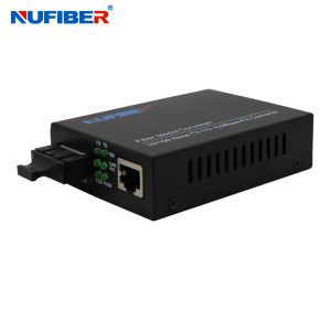 10/100M MM 2KM SC Dual Fiber Optical Media Converter