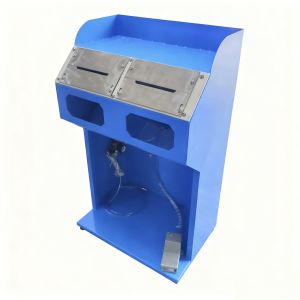 4/6 Holes Strap Hanging Fixing Machine for Slippers and flip flop Shoe Threading