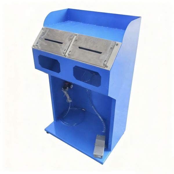 4/6 Holes Strap Hanging Fixing Machine for Slippers and flip flop Shoe Threading