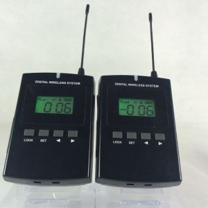 008B Bi - Directional Professional Tour Guide System Transmitter with headphone