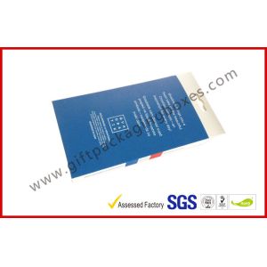 Foldable Underware Gift Card Board Packaging Box With Custom Logo