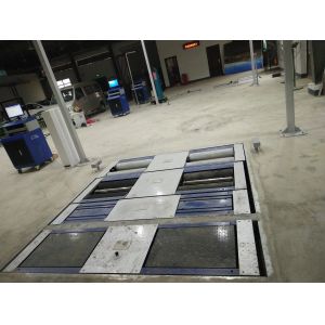 5-in-1 Roller Brake Tester with 4000kg Max Axle Load, Dual Plate Side Slip, and